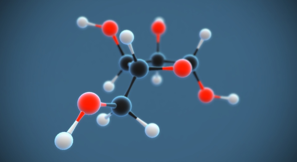 Bèta-D-ribose (C₅H₁₀O₅)