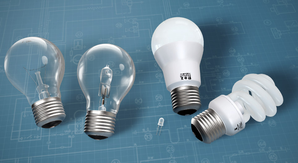 Elektrische lichtbronnen in huis