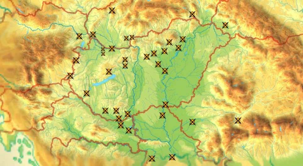 Historische topografie (gevechten - Hongaarse geschiedenis)