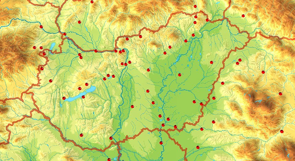 Historische topografie (bekende persoonlijkheden - Hongaarse geschiedenis)