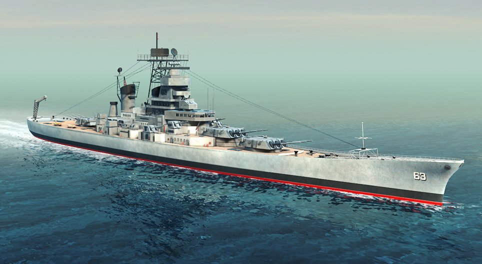 De USS Missouri (VS, 1944)