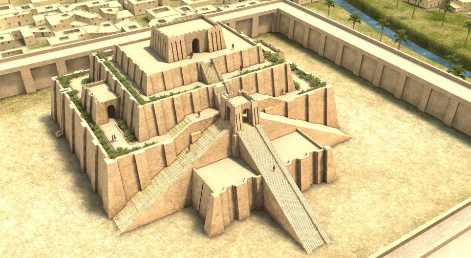 Ziggurat (Ur, 3e millennium v.Chr.)