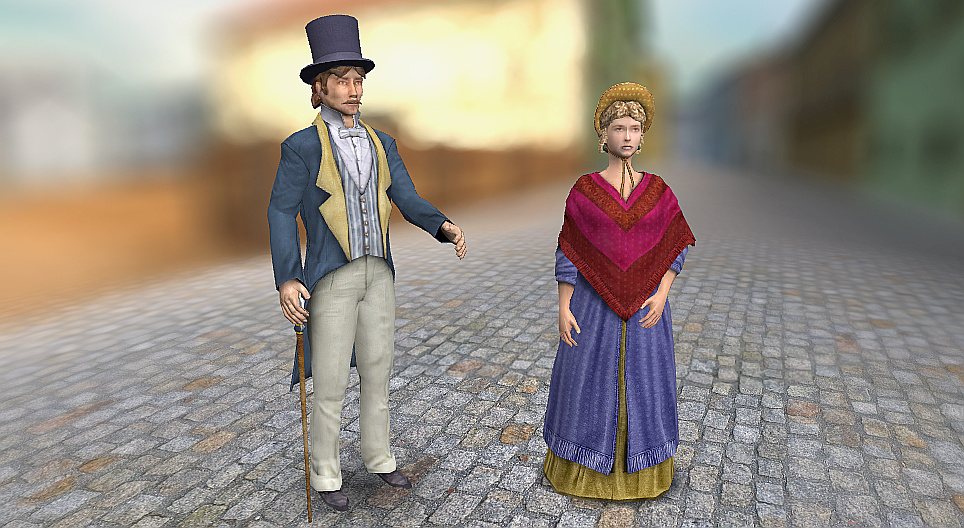 Moderne West-Europese kledingstukken (19e eeuw)