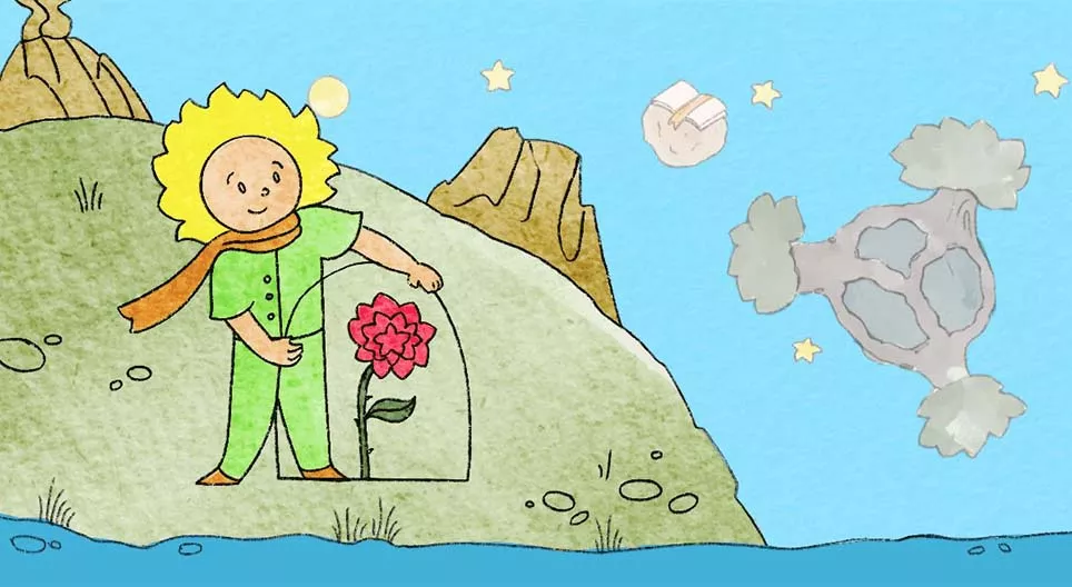 What is the message of The Little Prince?