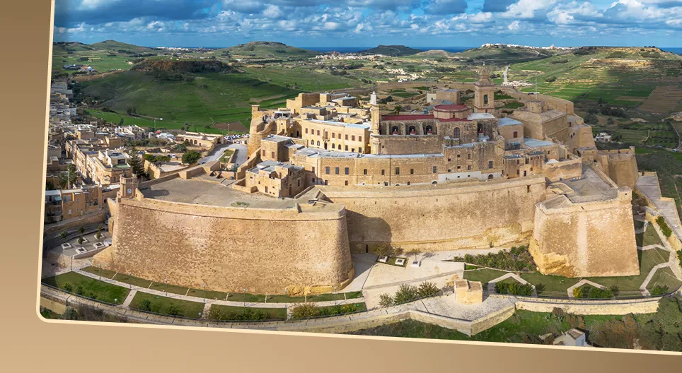 Mesélő kövek – A Citadella Gozo szigetén