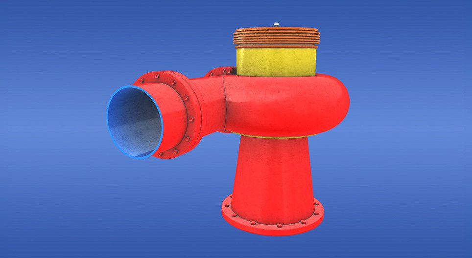 Vannturbin, generator