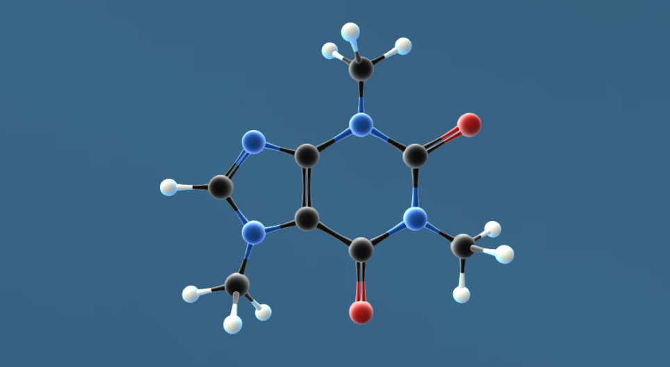 Kofeina (1,3,7-trimetyloksantyna)