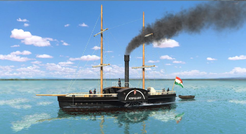 Statek parowy Kisfaludyiego (1846)
