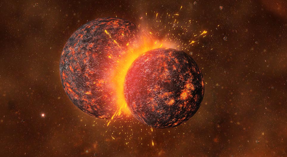 Formação da Terra e da Lua