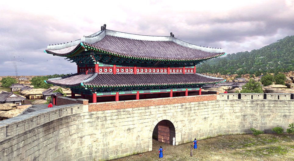 Namdaemun (Seul, Coreia do Sul, século XV)