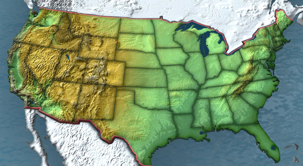 Estados e cidades dos E.U.A.
