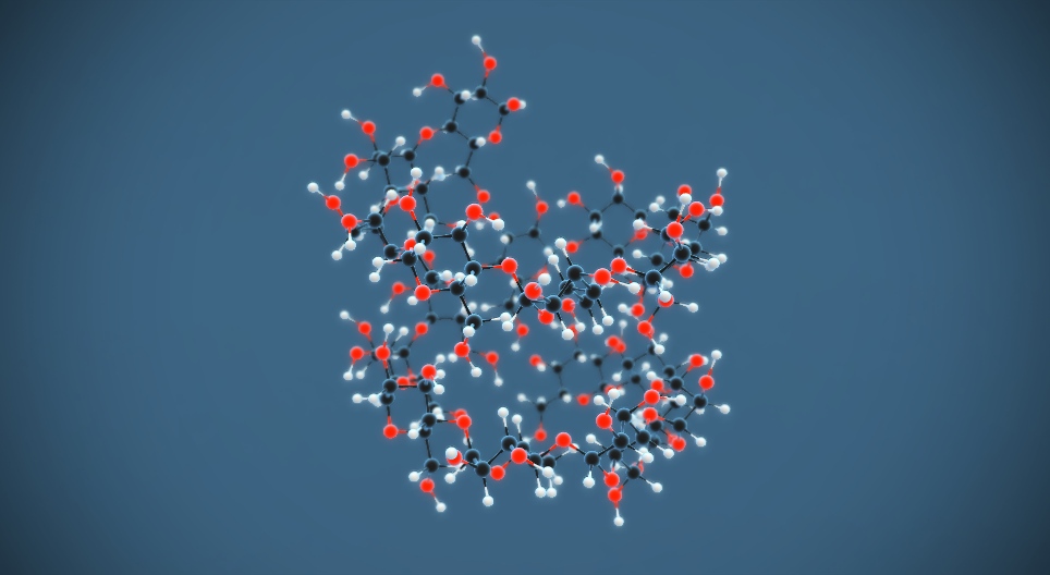 Amilose ((C₆H₁₀O₅)n)