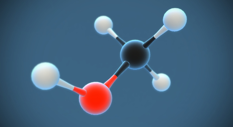 Metanol (álcool metílico) (CH₃OH)