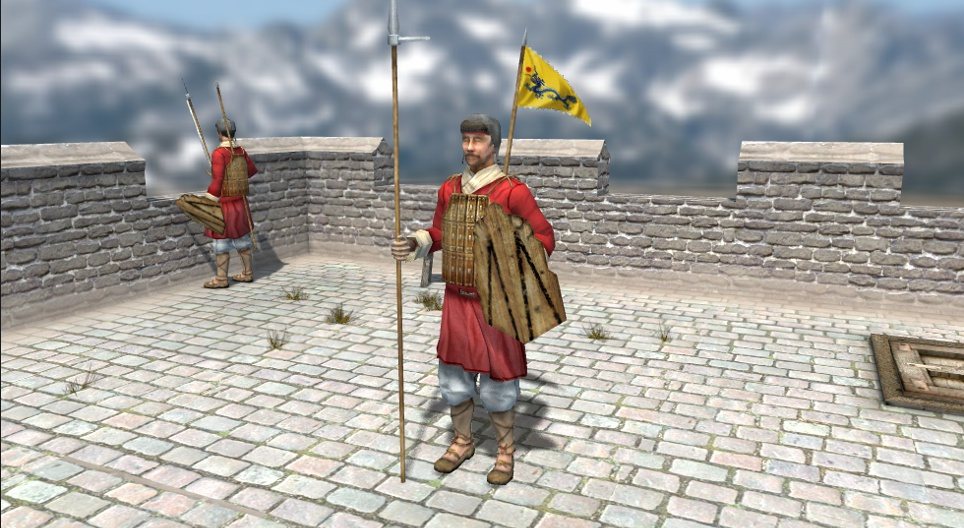 Soldado chinês medieval