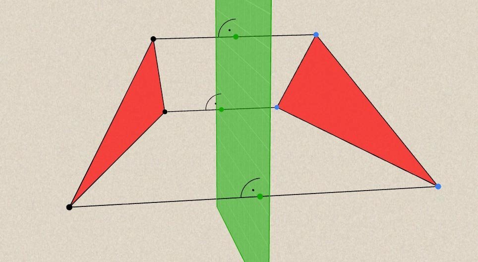 Геометрические трансформации – отражение