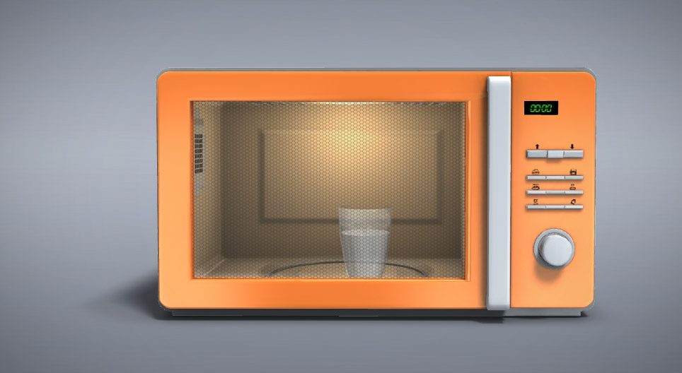 Как работает микроволновая печь?