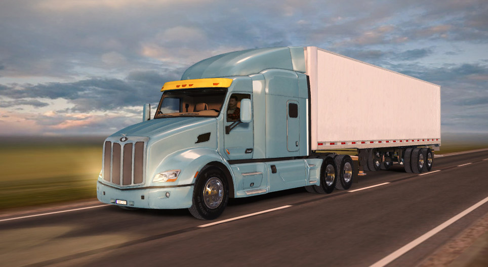 Автодорожная перевозка грузов, седельный тягач