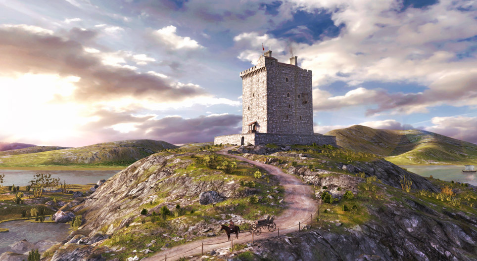 Obytná veža v stredoveku