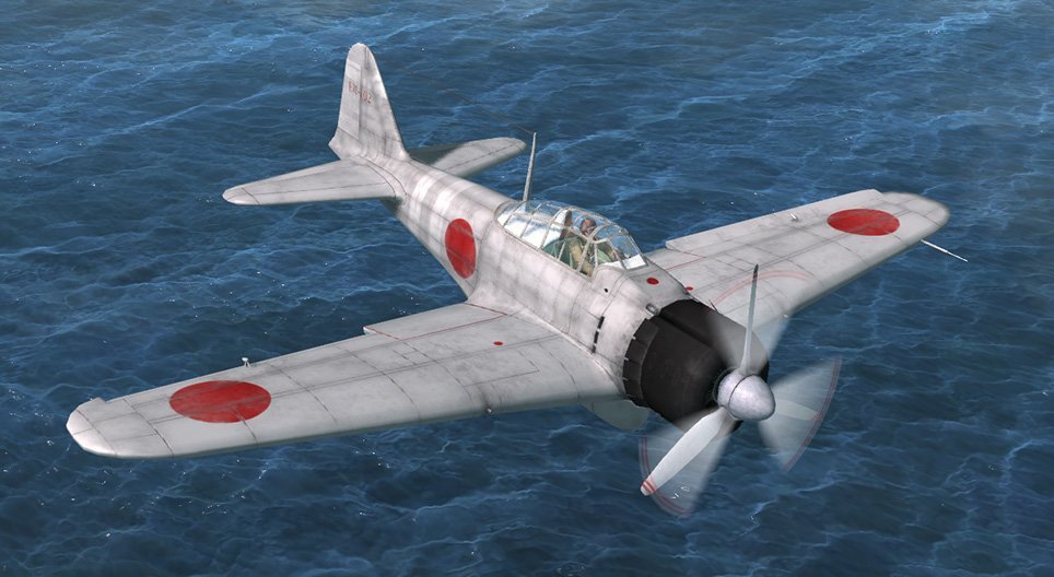 Mitsubishi A6M Zero (Japonsko, 1940)