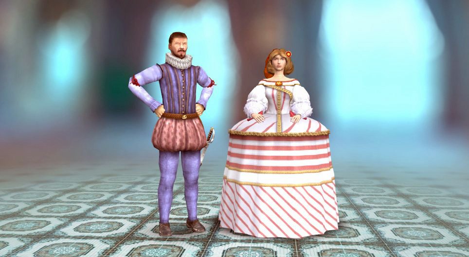 Kroje západnej Európy (Nový vek,16. storočie)