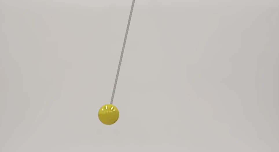 Motion of a mathematical pendulum