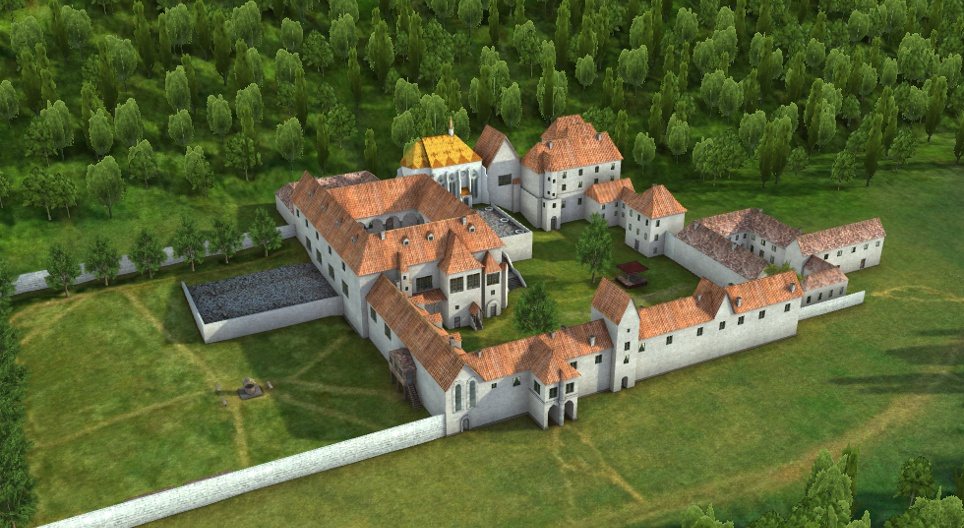 Srednjovekovna kraljevska palata (Višegrad, Mađarska, 15. vek)