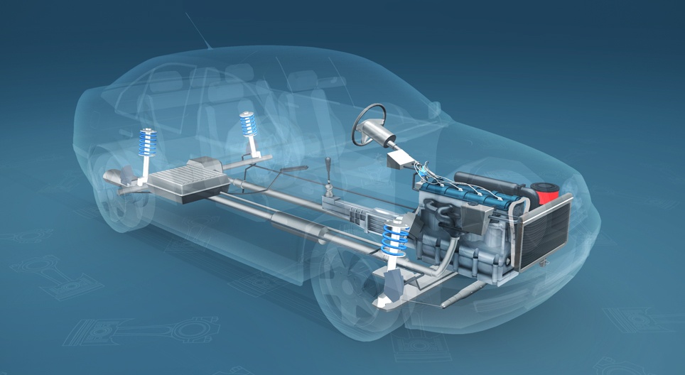 Fyrtaktsmotor, även kallad Ottomotor