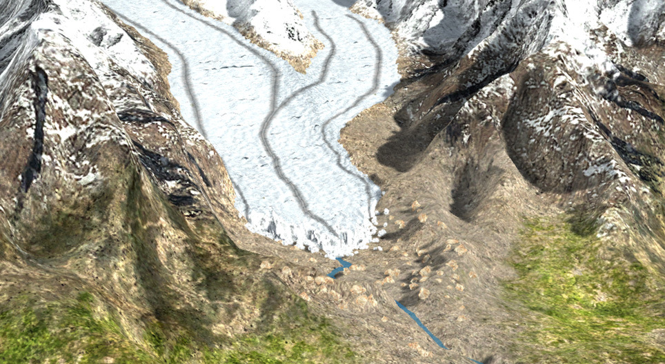 Glaciär (gymnasienivå)