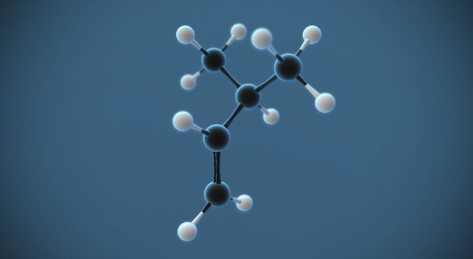 3-metyl-1-buten (C₅H₁₀)