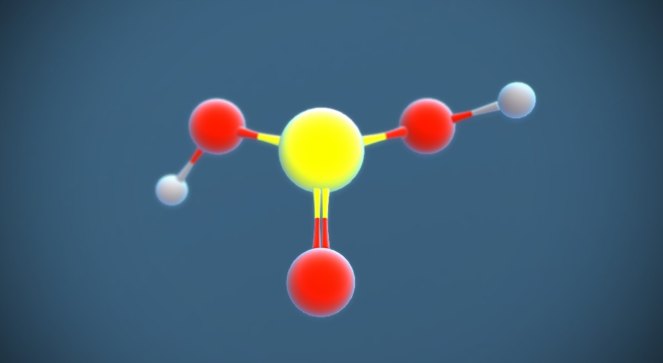 Svavelsyrlighet (H₂SO₃)