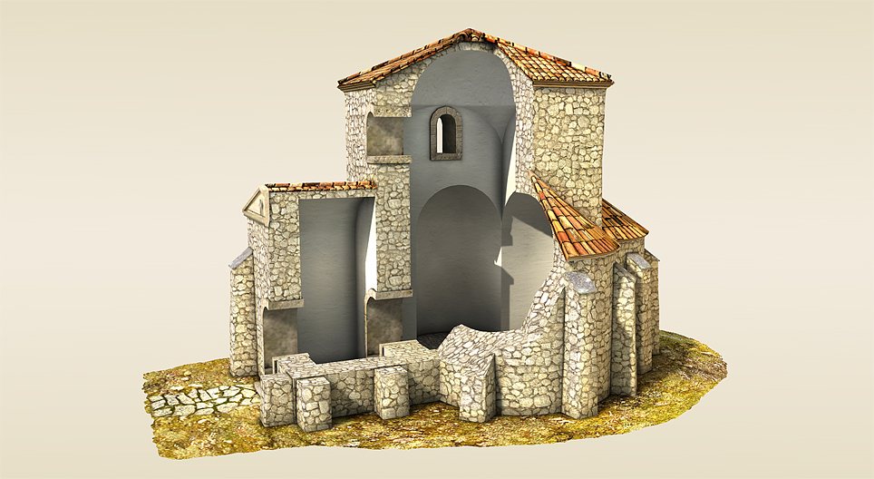 Cella trichora (Pécs, Ungern)