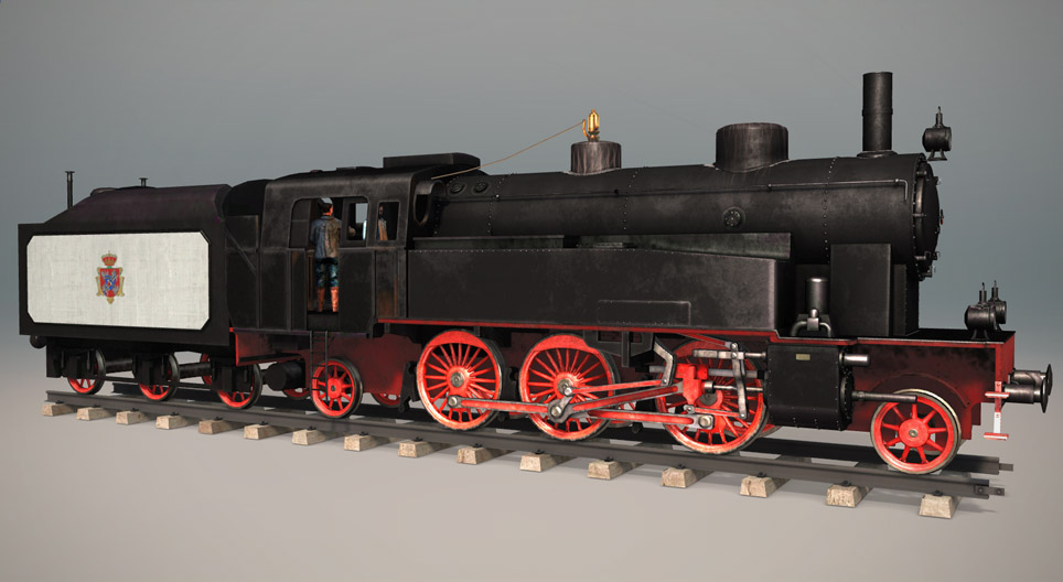BR Standard Class 3 2-6-2T steam locomotive