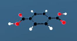 Terephthalic acid (C₆H₄(COOH)₂)