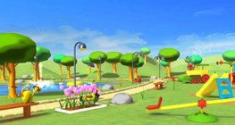 Katie on the playground