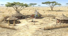 African village (Sudan)