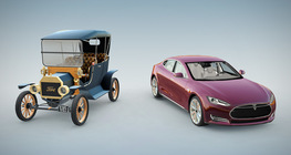 The development of automobiles