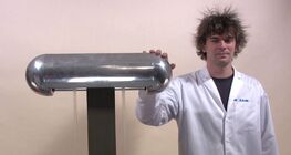 The electric charge of the human body