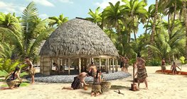 Polynesian family settlement (Samoa, 15th century)