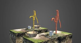 Suction pumps and direct action pumps