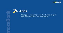 mozaBook - Apps