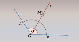Plotting an angle bisector