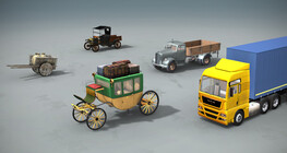 The development of freight transport