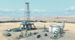 Функциониране на нефтен кладенец