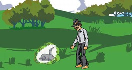 The poor man and the hare