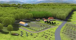 Isolated settlement (forester´s house)