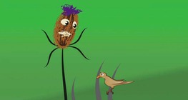 The thistle and the little bird