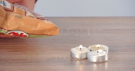 Торбичка с картофен чипс