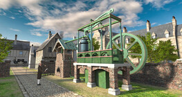 Watt´s steam engine (18th century)