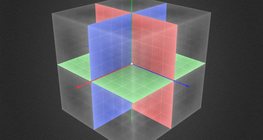 Three-dimensional Cartesian coordinate system