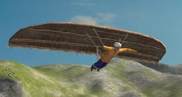 Medieval Arab flying machine (Abbas Ibn Firnas, 9th century)